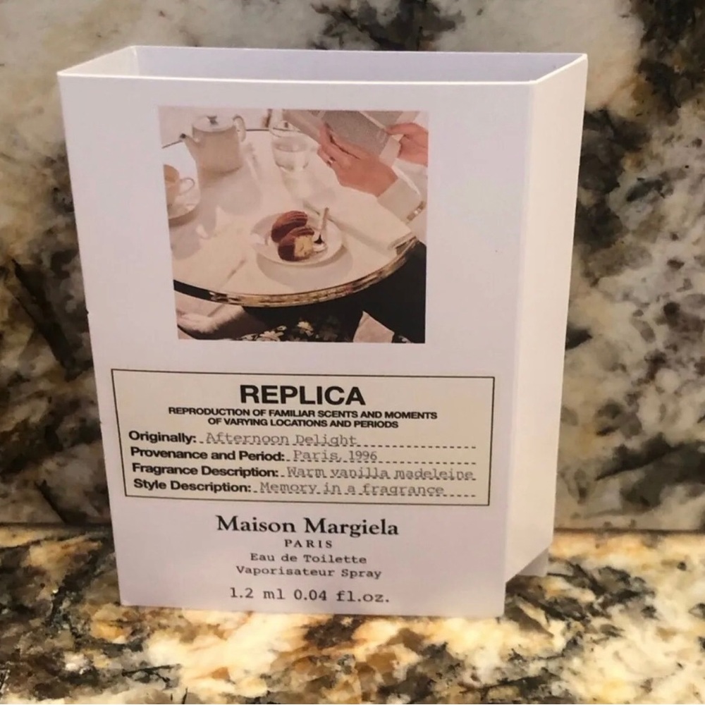 Set of 3 Maison Margiela Afternoon Delight Sample Vial Spray Card Bundle - Picture 2 of 3